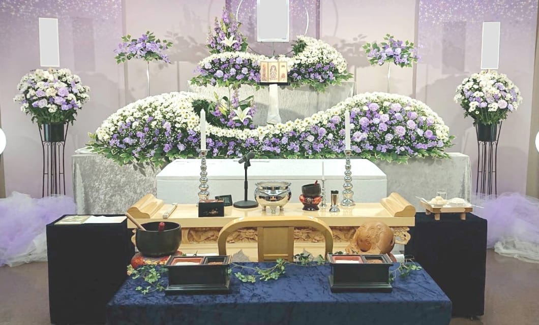 一日葬プラン祭壇イメージ